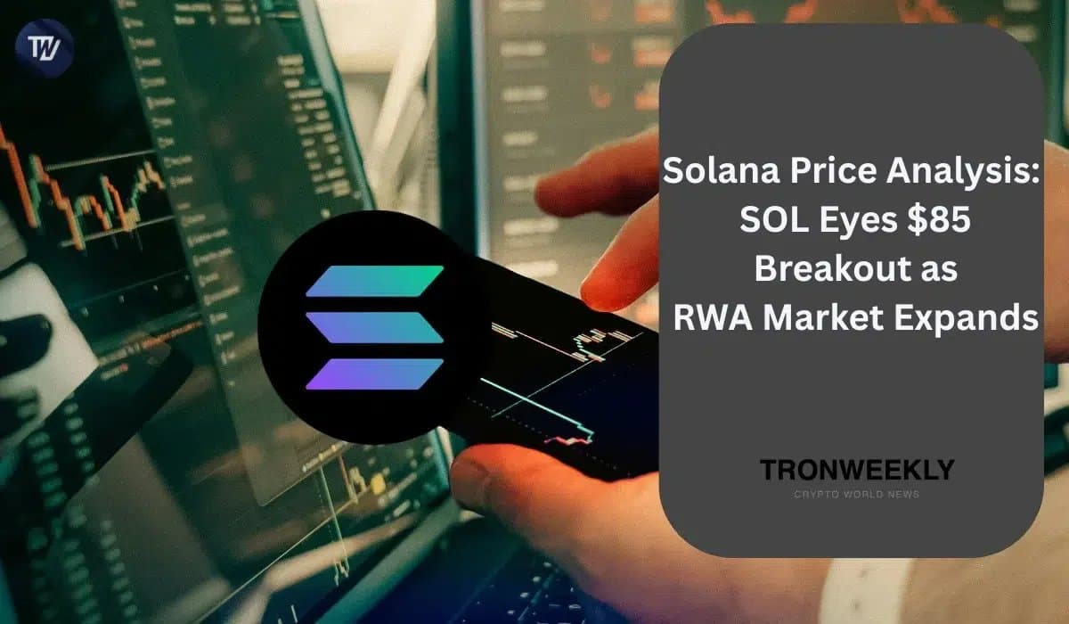 Solana Targets $86 Resistance as RWA Adoption Grows