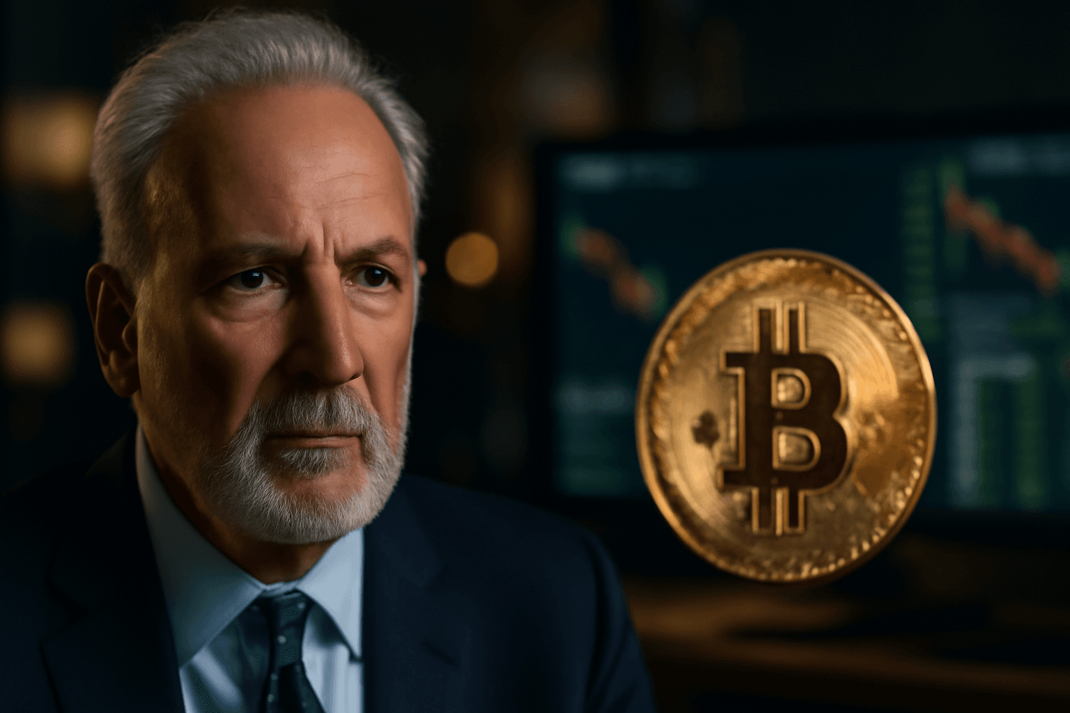 Peter Schiff Warns Bitcoin Holders About Upcoming Regret