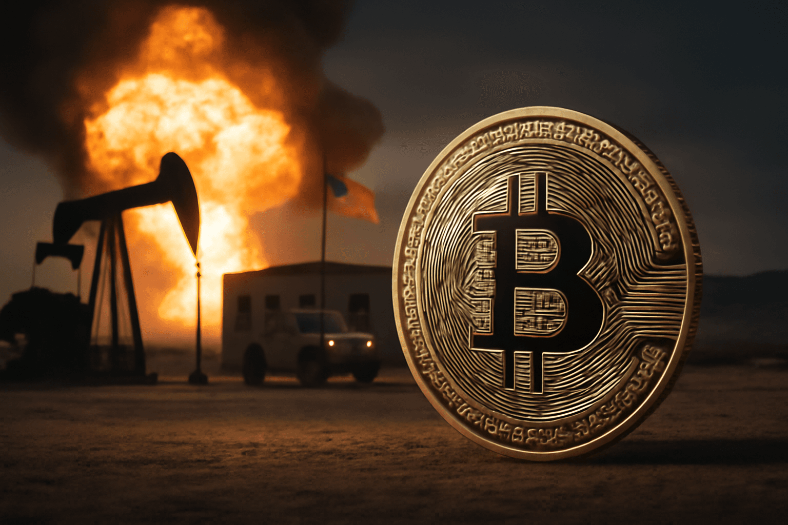 Iran Strikes US Base in Jordan, Triggering Oil Surge and Testing Bitcoin's Rally