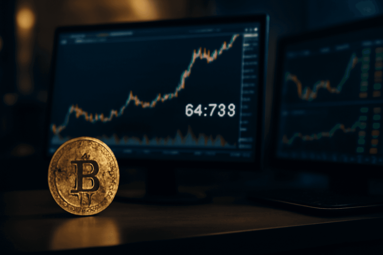 Bitcoin Surges to $64,733 Amid Positive Market Sentiment