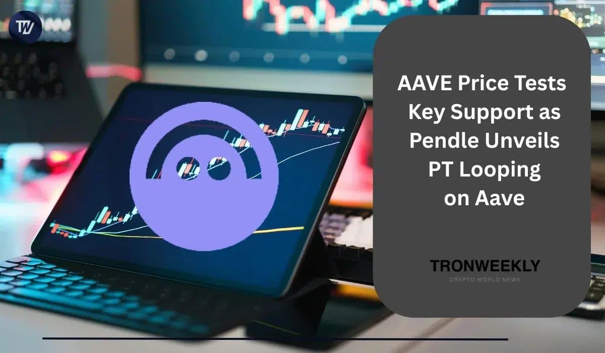 AAVE Faces Selling Pressure Amid Pendle's New PT Looping Feature
