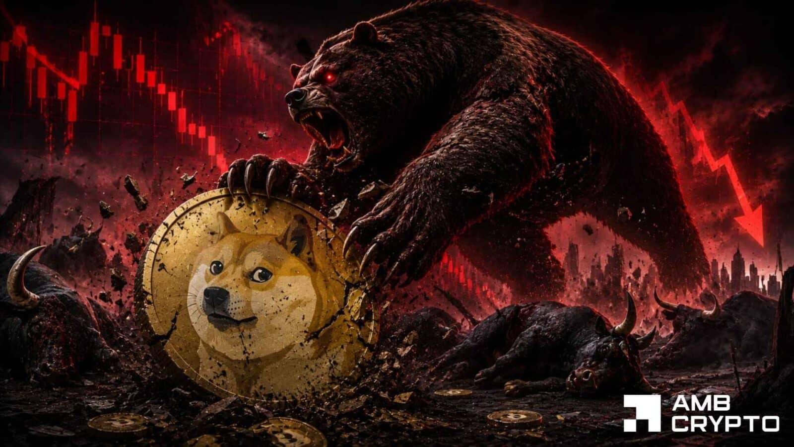 DOGE Crashes to Lowest Point Since 2023 — Will It Manage to Stay Above $0.067?